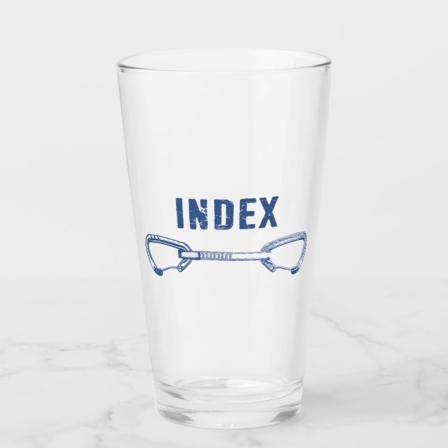 Schnelle Indexkletterung Glas (Vorderseite)