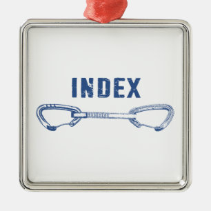 Schnelle Indexkletterung Ornament Aus Metall