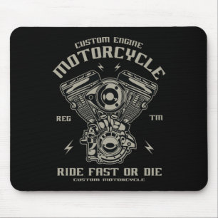 Schnelle oder Die Motorrad-Fahrt für kundenspezifi Mousepad