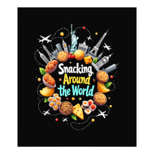 Schnelle Reise durch die Welt Fotodruck