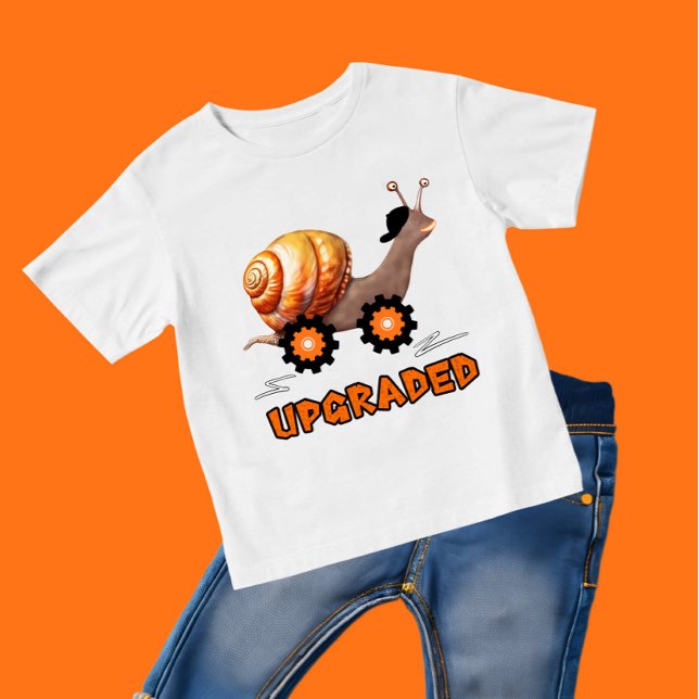 Schnelle Schnecke Baby T-shirt (Von Creator hochgeladen)