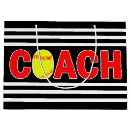 Schnelle Softball-Coach für Teamfarbsport Große Geschenktüte