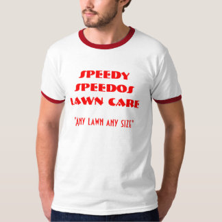 SCHNELLE SPEEDOS-RASEN-SORGFALT, "irgendein Rasen T-Shirt