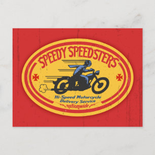 Schnelle Speedsters -ov Postkarte