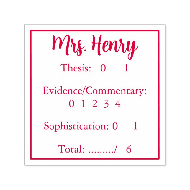 Schnelle und einfache Bewertung Permastempel (Design)