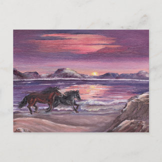 Schnelle und zornige PostkarteP Postkarte