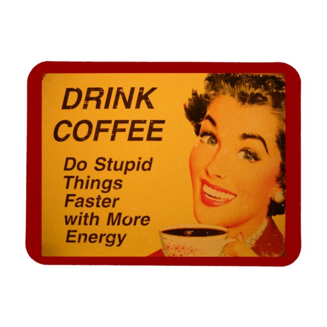 Schneller Dinge tun Magnet (Horizontal)