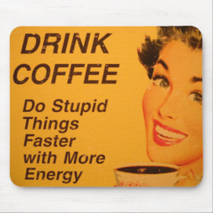 Schneller Dinge tun Mousepad