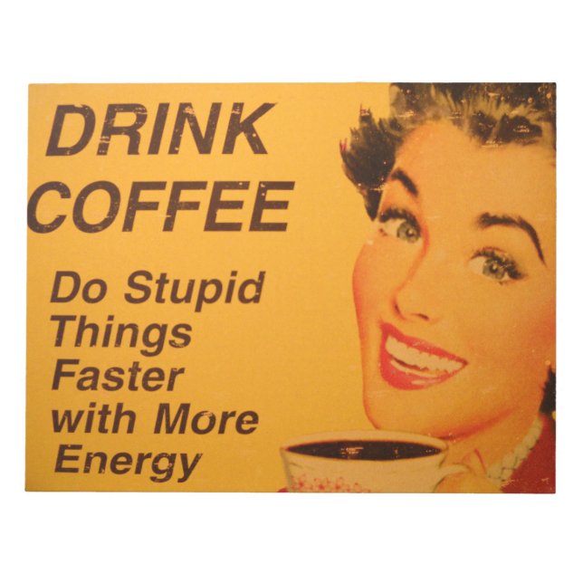 Schneller Dinge tun Notizblock (Vorderseite)