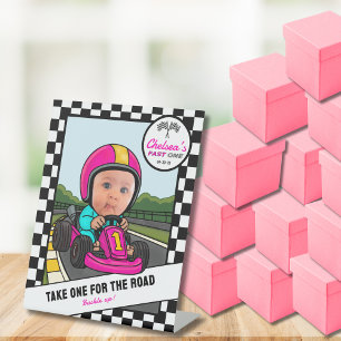 Schneller EINS - Rosa Nimm Eins & Schnall Dich An! Sockelschild