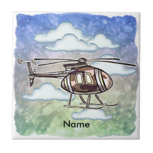 Schneller Hubschrauber Fliese
