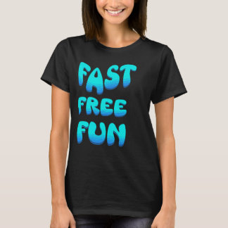 Schneller kostenloser Spaß T-Shirt