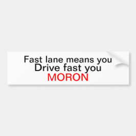 Schneller Lauf Autoaufkleber