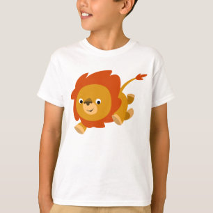 Schneller Niedlicher Cartoon Lion Children T - Shi T-Shirt