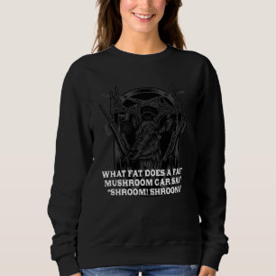 Schneller Pilz Auto sagen Cottagecore Humor Shroom Sweatshirt