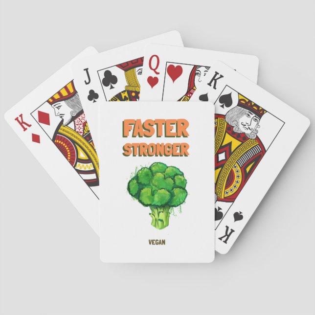 Schnellere Vegane Spielkarten (Rückseite)