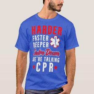 Schnellerer CPR-Rettungsdienst paramedidisch T-Shirt