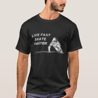Schnellerer dunkler T - Shirt der schnellen