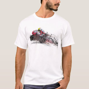Schnellerer Motorradfahrer T-Shirt