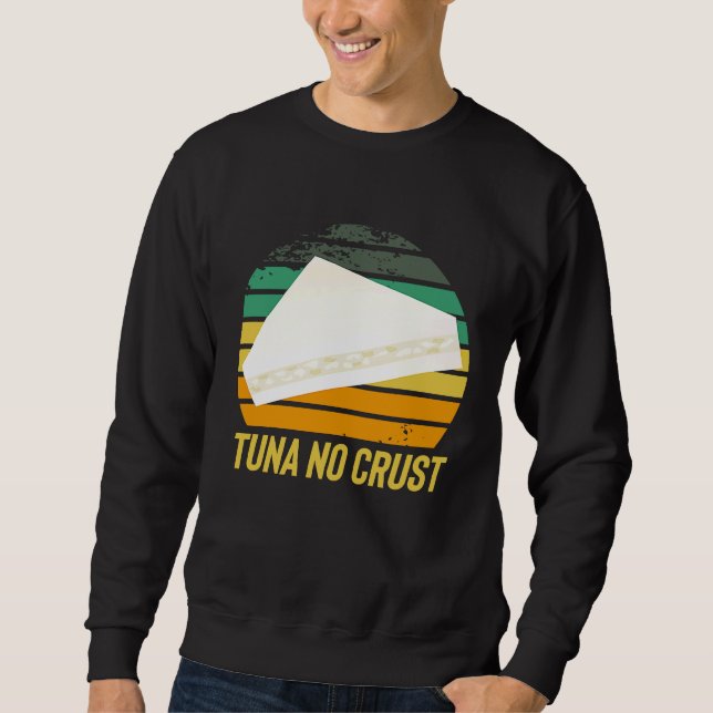 Schnelles Auto Zitat Wütender Thunfisch Ohne Krust Sweatshirt (Vorderseite)