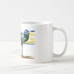 Schnelles fantastisches Speedway-Motorrad Kaffeetasse