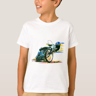 Schnelles fantastisches Speedway-Motorrad T-Shirt