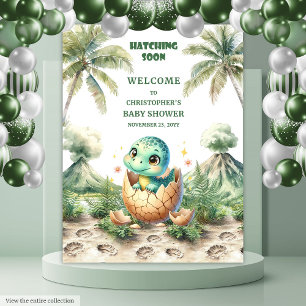Schnelles Hatching Baby Shower Tapestation Niedlic Wandteppich