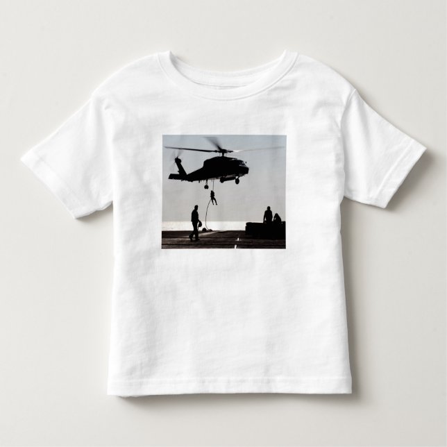 Schnelles Seil des Personals aus einem SH-60F Kleinkind T-shirt (Vorderseite)