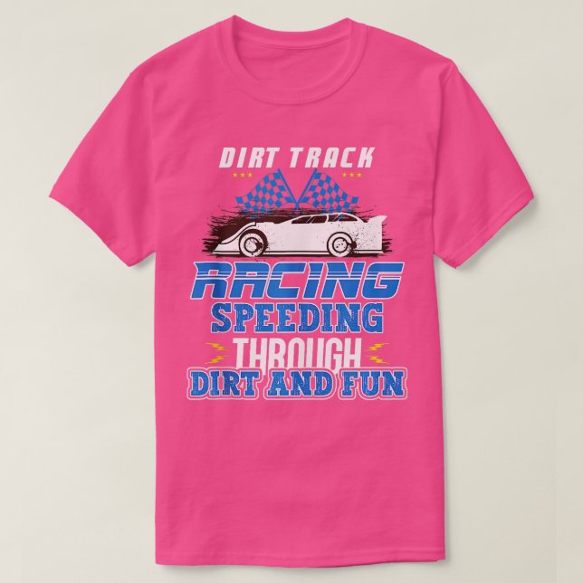 Schnelles und dreckiges Racing-Fan-Race C T-Shirt (Design vorne)