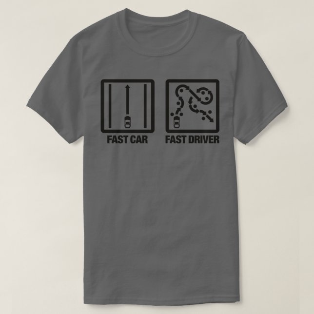 Schnellfahrer 1 T-Shirt (Design vorne)