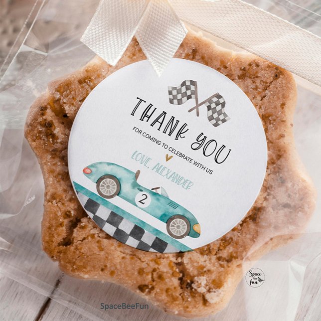 Schnellfahrzeug Party Aufkleber für Rennwagen (Fast Car Birthday, Racing Car Decor, sticker Foam Board, Two Fast Cars, Birthday Party Sign, Car-The)