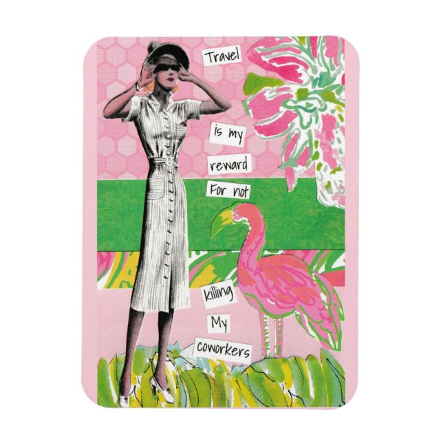 Schnelliger Urlaub Magnet tötet meine Kollegen (Vertikal)