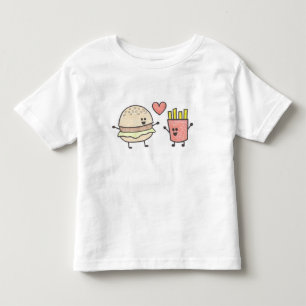 Schnellimbiss-Freunde Kleinkind T-shirt