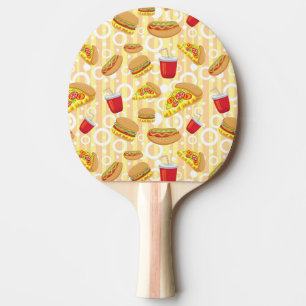 Schnellimbiß Tischtennis Schläger