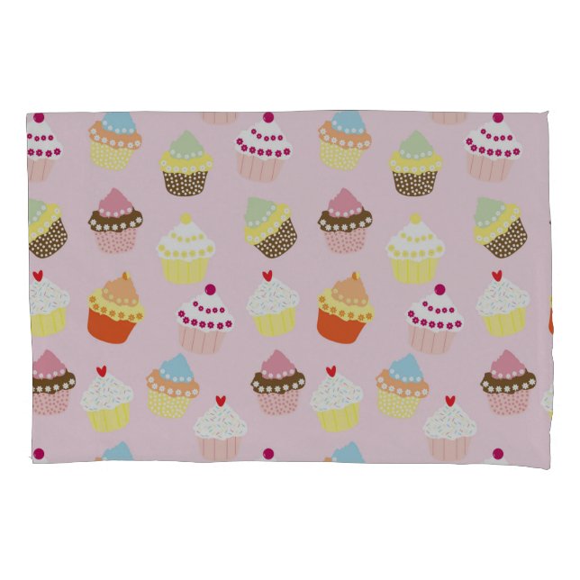 SCHNELLKUPPEN KANDY PINK PATTERN KISSENBEZUG (Vorderseite)
