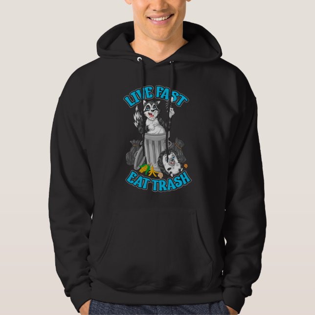 Schnellspeiseabfall Hoodie (Vorderseite)