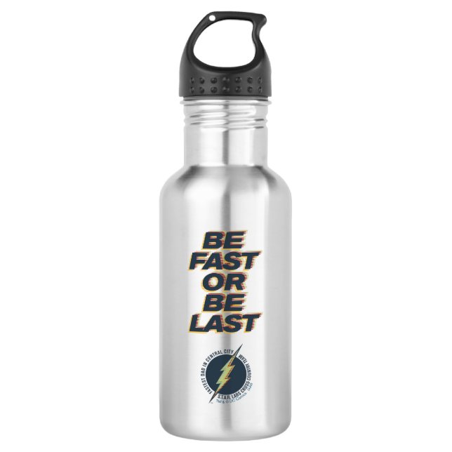 Schnellster Vater in der Innenstadt - schnell oder Edelstahlflasche (Vorderseite)