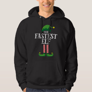 Schnellstes Elf-Matching Familienweihnachtsfest Pa Hoodie