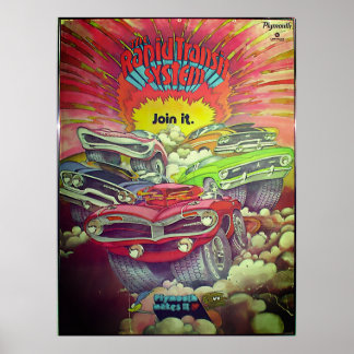 Schnellverkehrssystem Poster