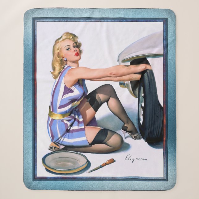 Schnellwechsel von Gil Elvgren Sherpadecke (Vorderseite)