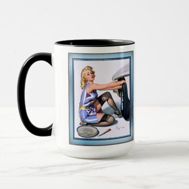 Schnellwechsel von Gil Elvgren Tasse (Links)