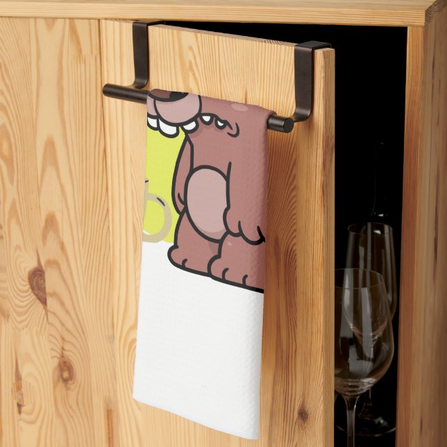 SCHNELLZEIT!- TIERFUNKTION- KAFFEE-COOKIES GESCHIRRTUCH (Drittel gefaltet)