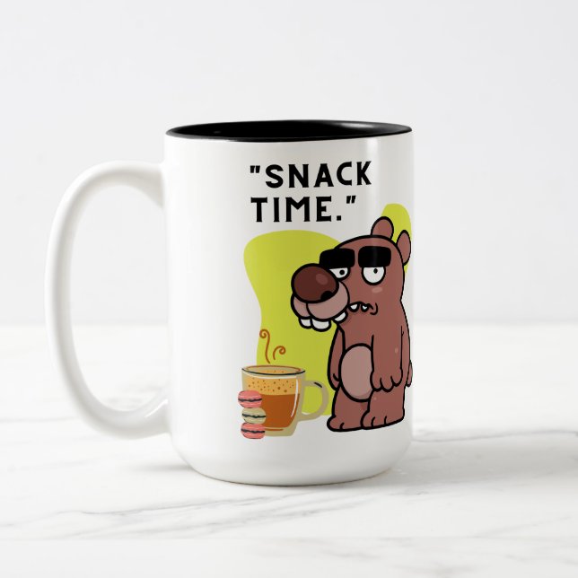 SCHNELLZEIT!- TIERFUNKTION- KAFFEE-COOKIES ZWEIFARBIGE TASSE (Links)