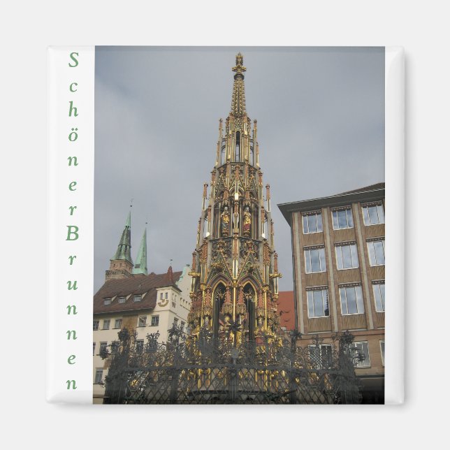 Schner Brunnen Magnet (Vorne)