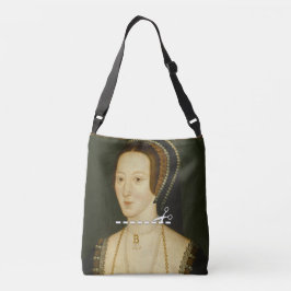 Schnitt hier - Anne Boleyn Tragetaschen Mit Langen Trägern