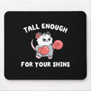 Schnitt lustig groß genug für Schienbeine Opossum  Mousepad