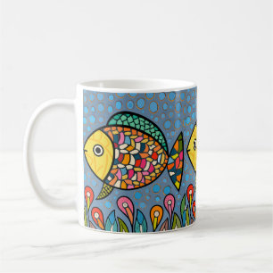 Schnittfisch Kaffeetasse