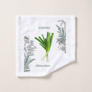 Schnittlauch — Allium schoenoprasum Badhandtuch Set
