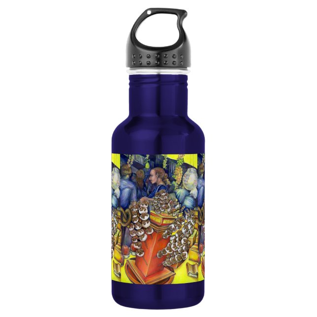 Schnittstelle zwischen Raum und Handel Edelstahlflasche (Vorderseite)