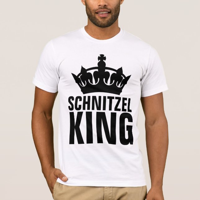 SCHNITZEL KING T - SHIRT (Vorderseite)